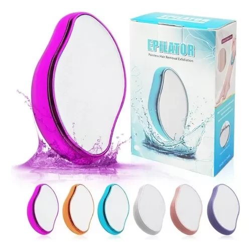 Depiladora de cristal en varios colores