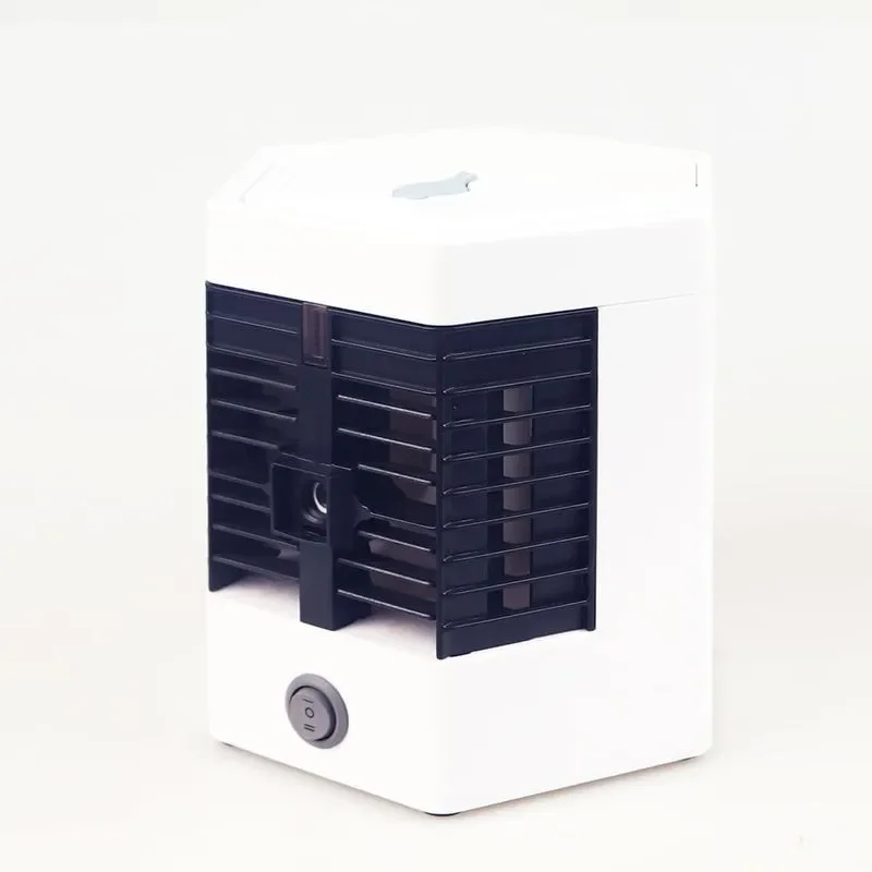 Enfriador de aire portátil blanco y compacto