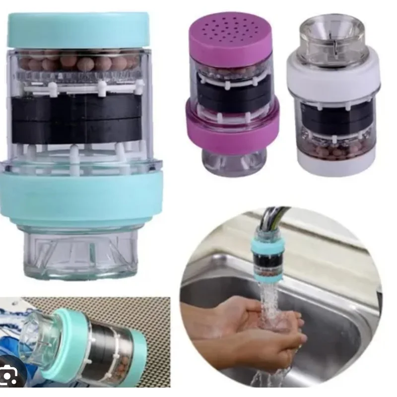 Filtros para canilla con esferas cerámicas en distintos colores